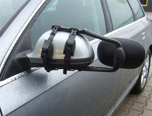 Chevrolet Captiva ohne Blinker im Spiegel Bj. 2006-2011 kompatibler Quick Lock RK Reich Wohnwagenspiegel u. Caravanspiegel