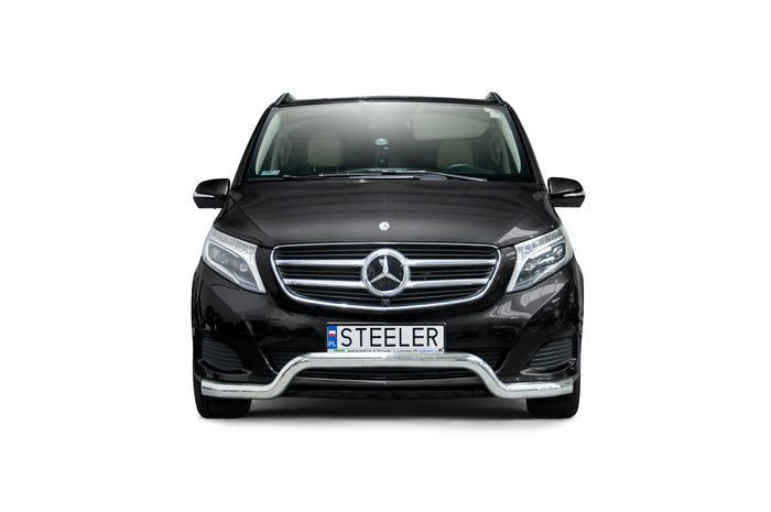 Frontschutzbügel Kuhfänger Bullfänger für Mercedes V-Klasse 2014-2020, Sportbar 70mm